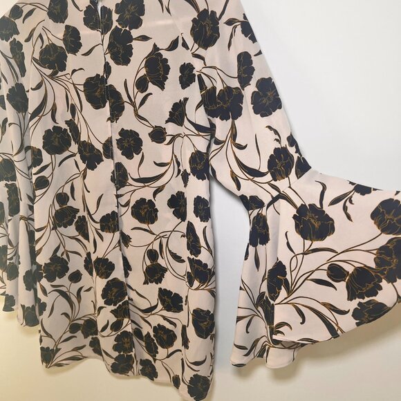 Lauren Conrad Runway Blouse 1/4 Sleeve Top - Picture 5 of 6